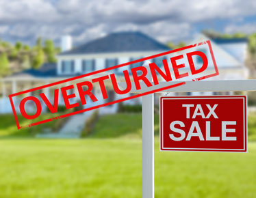 Tax Sale Overturned